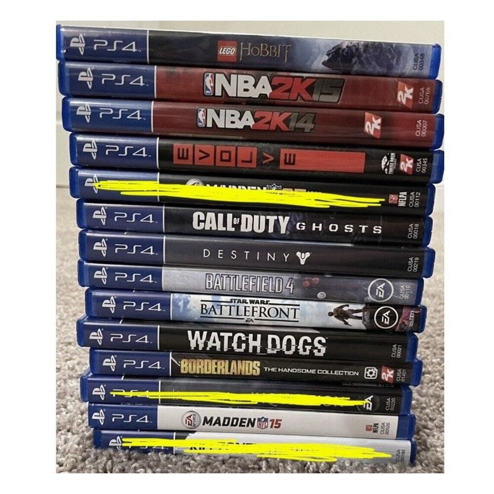 Sony PlayStation 4 Lot Bundle 11 Games Sports Fantasy NBA Madden Call of Duty - Picture 3 of 7